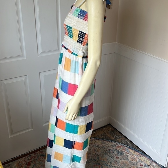 NWT Anthropologie Corey Lynn Calter Nikki Wide Leg Jumpsuit Geometric Square M - Picture 6 of 16